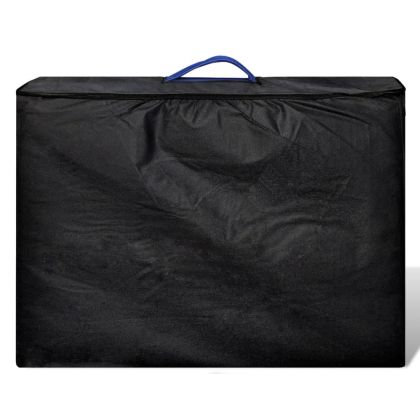 Масажна кушетка с 3 зони, цвят: син