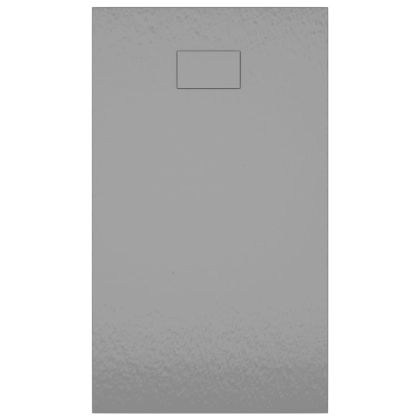 Душ корито, SMC, сиво, 120x70 см