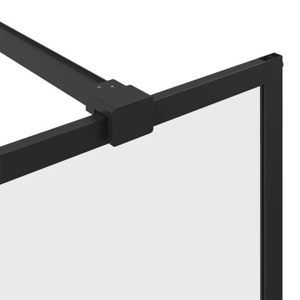 Стена за душ с прозрачно ESG стъкло, 140x195 см