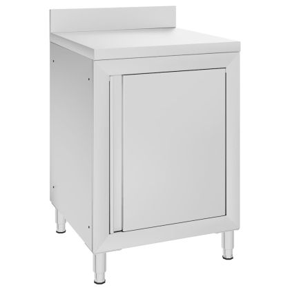 Търговски кухненски шкафове, 2 бр, неръждаема стомана