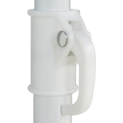 Плажен чадър Hawaii бял 180 см