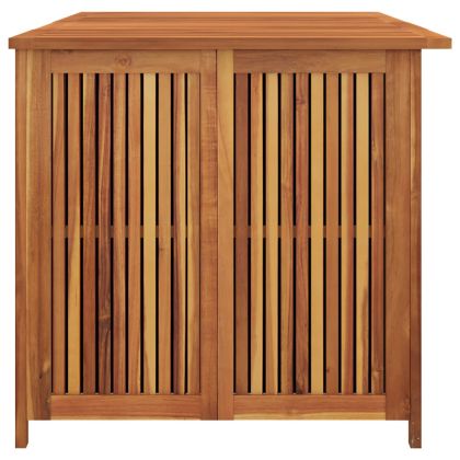 Градинска кутия за съхранение 175x80x75 см акациево дърво масив