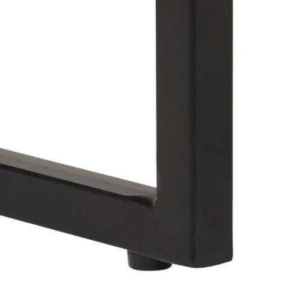 Трапезна маса, 120x60x76 см, акациево и мангово дърво масив