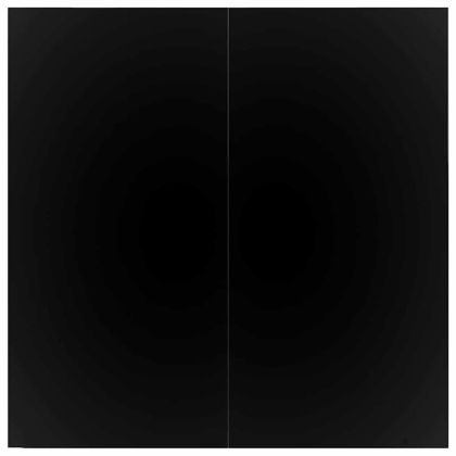 Комплект за хранене в градината 3 pcs Черно полиратан