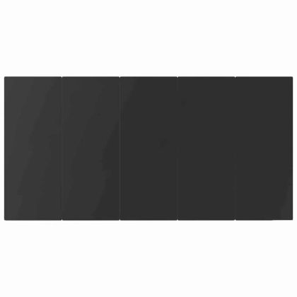 Комплект за хранене в градината 9 pcs Сив полиратан