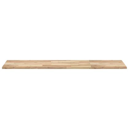 Плот за бюро, необработен, 120x50x2 см, масивно дърво акация