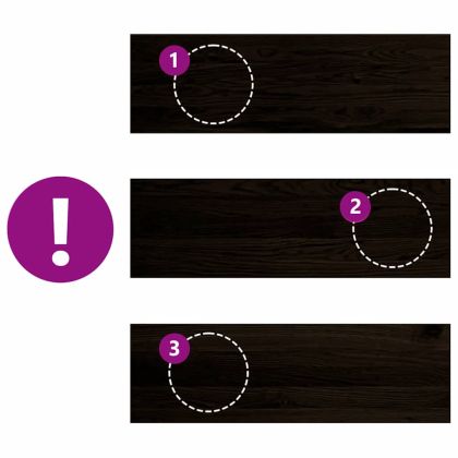 Стълбищни стъпала, 12 бр, тъмнокафяви, 80x30x2 см, дъб масив