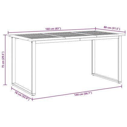 Комплект за хранене в градината 5 pcs Сив