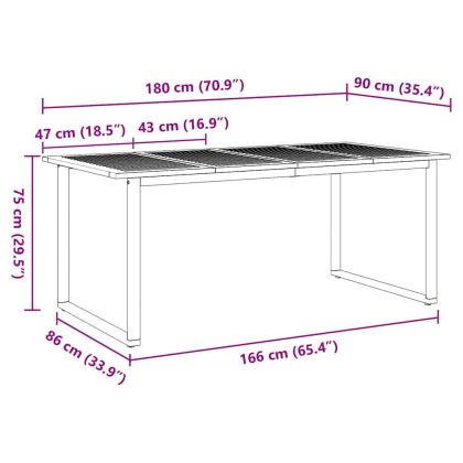 Комплект за хранене в градината 7 pcs Сив