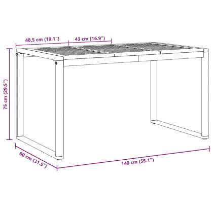 Комплект за хранене в градината 7 pcs Сив