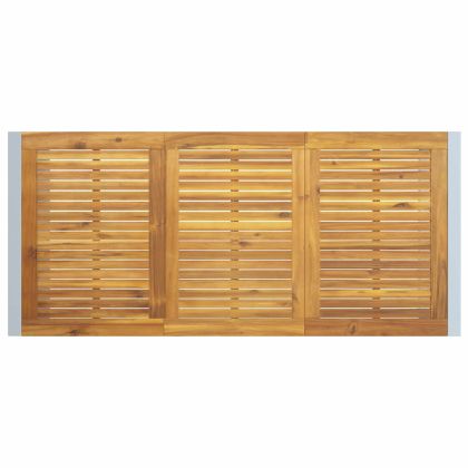 Комплект за хранене в градината 5 pcs Сив