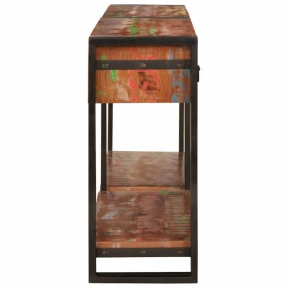 Конзолни маси с чекмедже 2 pcs Многоцветен 161 x 33 x 75 см