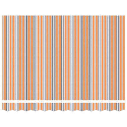 Сгъваем навес Многоцветен 350 x 250 cm Текстил и Метал