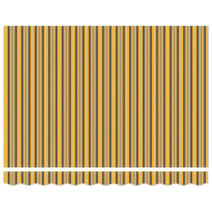 Сгъваем навес Многоцветен 350 x 250 cm Полиестер и алуминий