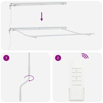 Сгъваем навес Черно 350 x 250 cm текстил