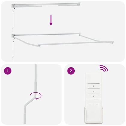 Сгъваем навес Червено 350 x 250 cm Полиестер и алуминий