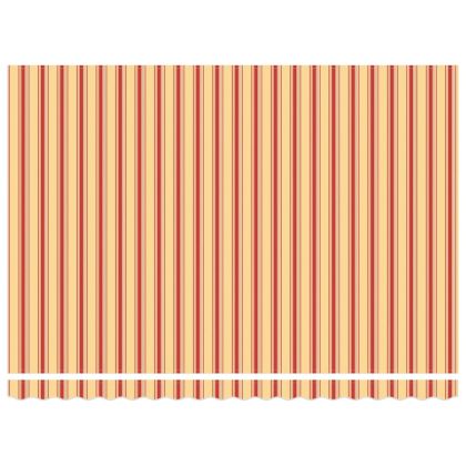 Сгъваем навес Жълт и оранжев 450 × 350 cm текстил