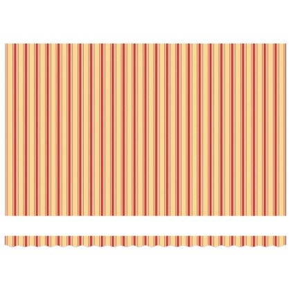 Сенник Жълт и оранжев 500 x 300 x 165 см Полиестер и метал