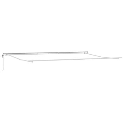 Сгъваем навес Оранжево и кафяво 600 × 300 cm текстил