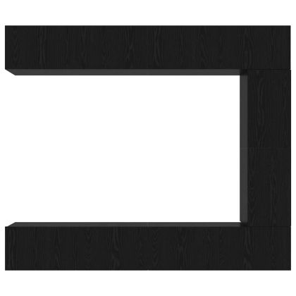 Комплект ТВ шкаф 5 pcs Черния дъб Инженерно дърво