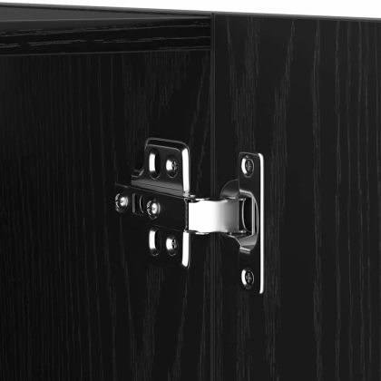 Комплект ТВ шкаф 4 pcs Черния дъб Инженерно дърво