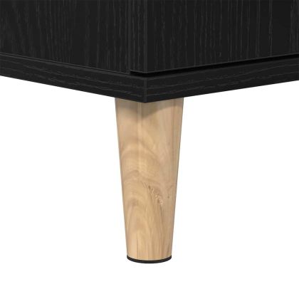 Комплект мебели за баня Монтиране на стена 3 pcs Черния дъб