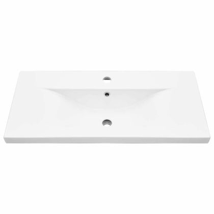 Шкаф за мивка в баня Черния дъб 80 х 39 х 62 см Инженерно дърво