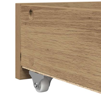 Легло-диван с таблото Дъб 90 x 190 cm Инженерно дърво