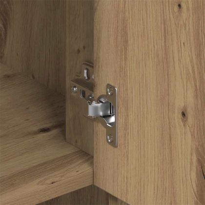 Висок шкаф Дъб 80 x 33 x 150 см Инженерна дървесина