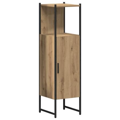 Комплект мебели за баня 4 pcs дъб артизан Инженерно дърво