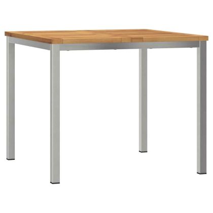 Комплект за хранене в градината 3 pcs Солидно акациево дърво