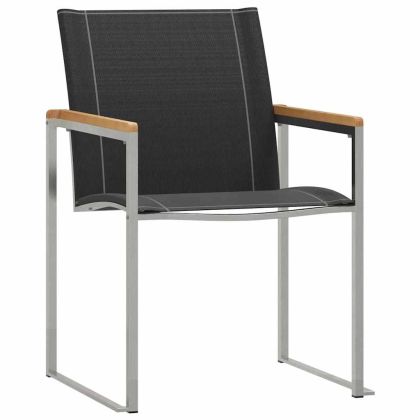 Комплект за хранене в градината 5 pcs Солидно акациево дърво