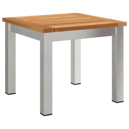 Комплект за хранене в градината 3 pcs Солидно акациево дърво