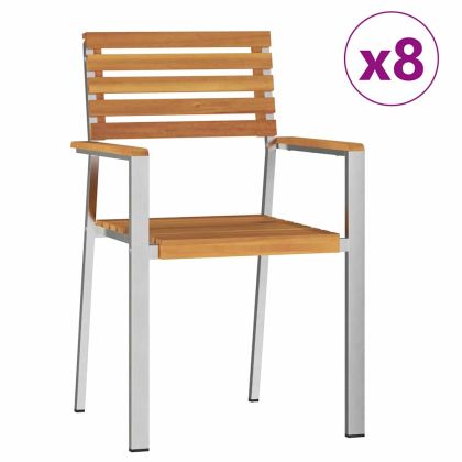 Градински стол 8 pcs