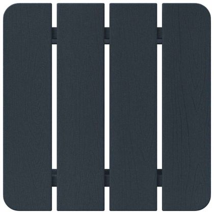 Градински стол 3 pcs Нейви Полиетилен