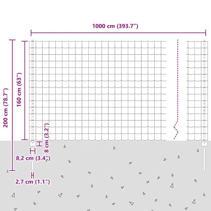 Ограда с пост Зелен