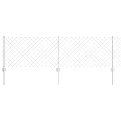 Ограда с пост Сребрист 0,6 x 10 м Стомана