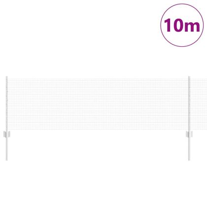 Ограда с пост Сребрист 0,6 x 10 м Стомана