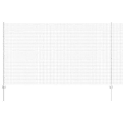 Ограда с пост Сребрист 1,4 x 10 m Стомана