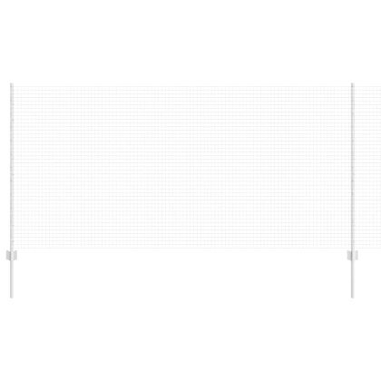 Ограда с пост Сребрист 1,2 x 25 m Стомана