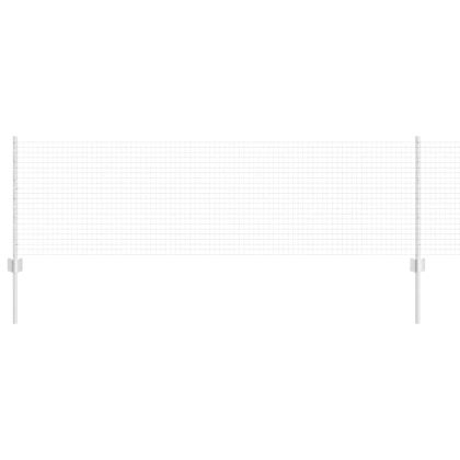 Ограда с пост Сребрист 0,6 x 50 м Стомана