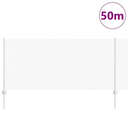 Ограда с пост Сребрист 1 x 50 m Стомана