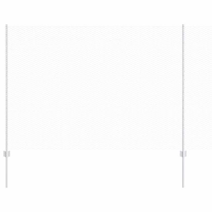 Ограда с пост Сребрист 1,5 x 10 m Стомана