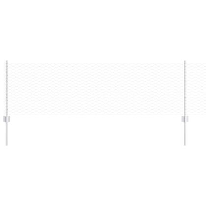 Ограда с пост Сребрист 0,6 x 100 м Стомана