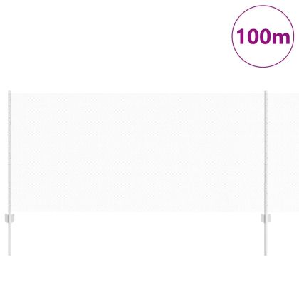 Ограда с пост Сребрист 1 x 100 m Стомана