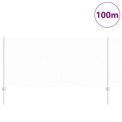 Ограда с пост Сребрист 1 x 100 m Стомана