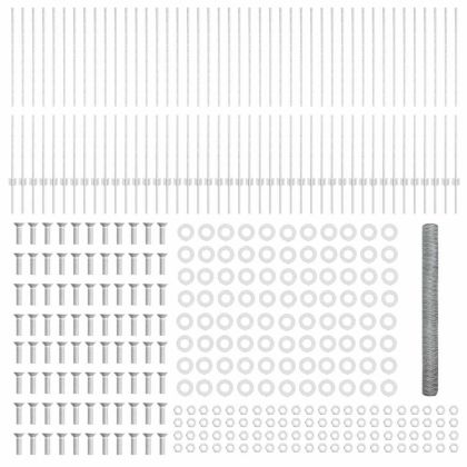Ограда с пост Сребрист 1,4 x 100 m Стомана