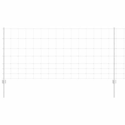 Ограда с пост Сребрист 1 x 25 m Стомана
