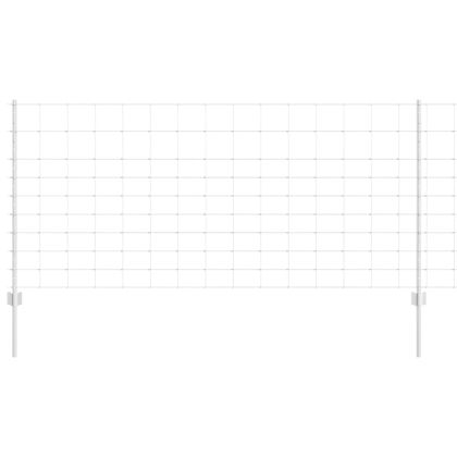 Ограда с пост Сребрист 1 x 25 m Стомана