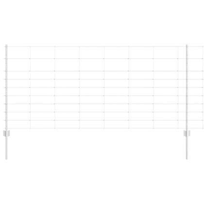Ограда с пост Сребрист 1 x 25 m Стомана